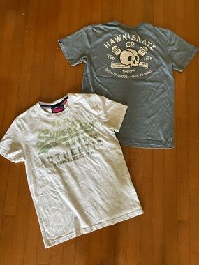 Set of Graphic Short-Sleeve Tees